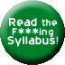 Read the F---ing Syllabus!